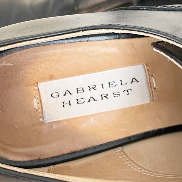 Gabriela Hearst Tera Brogue, size 37/7 black leather - Picture 10 of 15